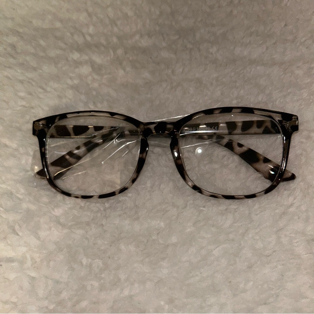 Tortoise Square Blue Light Glasses NEW